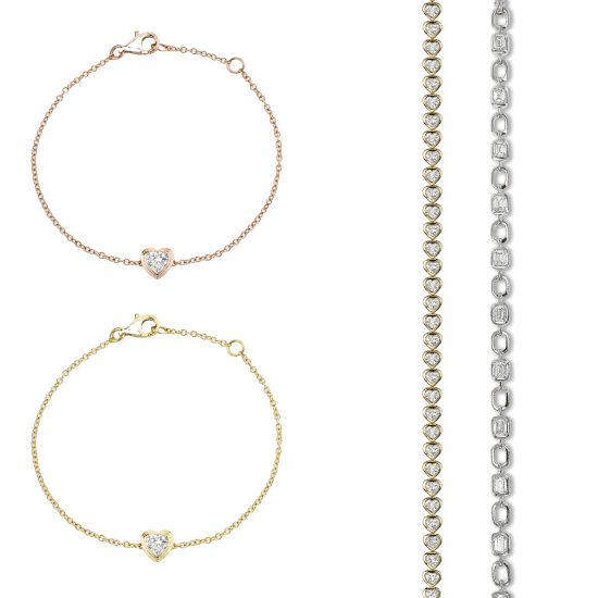 Moissanite Bracelets - Vana Jewels