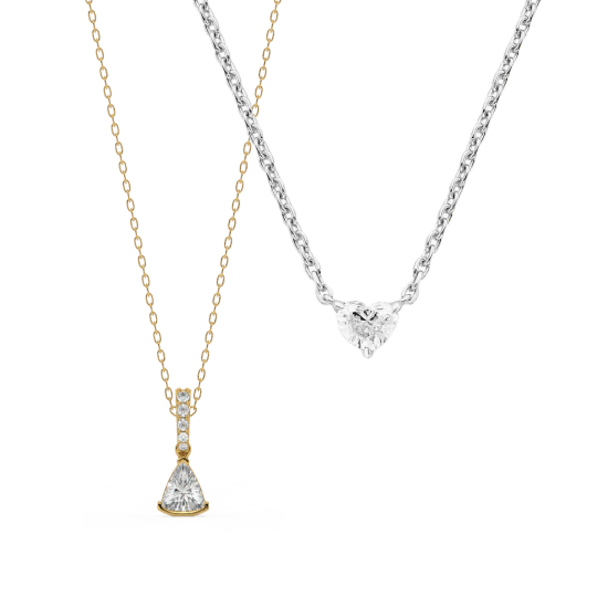 Lab Grown Diamond Pendants - Vana Jewels