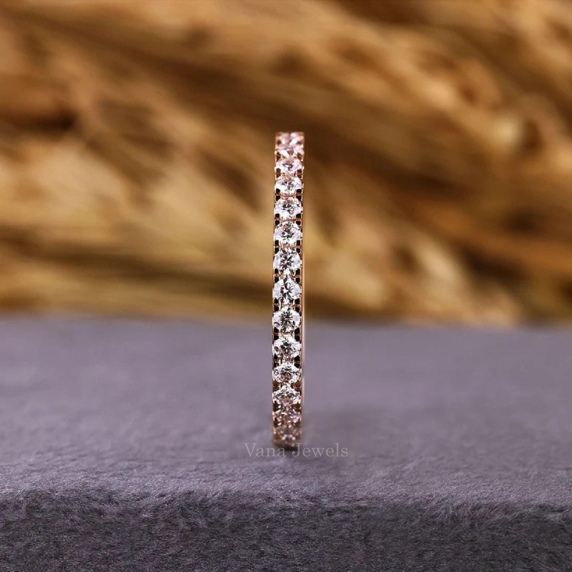 1.70 MM Full Eternity Round Lab Grown Diamond Band - Vana Jewels