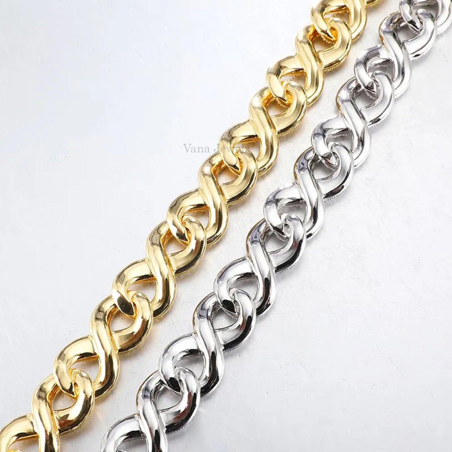 16MM VVS Moissanite Diamond Cuban Link Hip Hop Miami Iced Out Bracelet - Vana Jewels