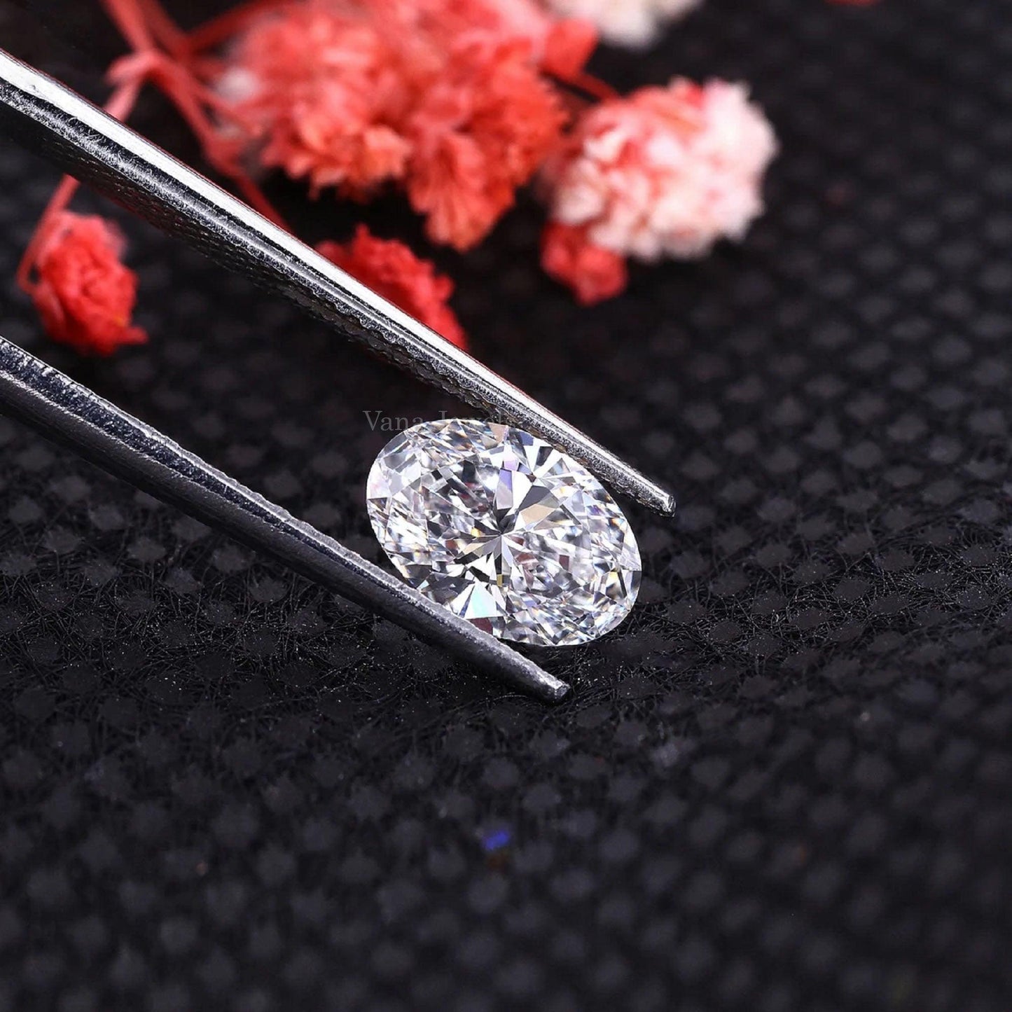 Oval Lab Grown Diamond, Loose Diamond For Ring - Vana Jewels