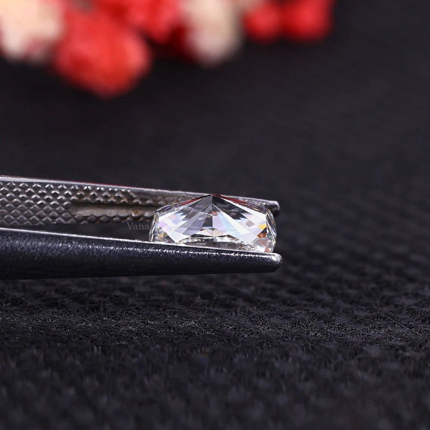 Elongated Cushion Lab Grown Diamond for Anniversary Ring - Vana Jewels