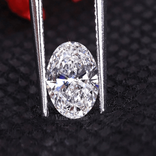 Oval Lab Grown Diamond, Loose Diamond For Ring - Vana Jewels